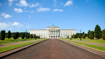 Beautiful picture of Stormont, the Norther Ireland Parliament Building