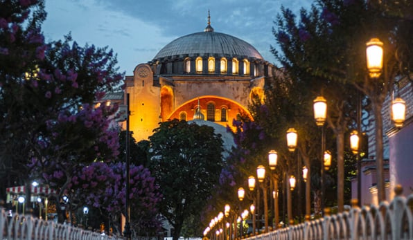 Istanbul Evening Path