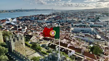 Portugal Skyview Flag