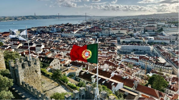 Portugal Skyview Flag