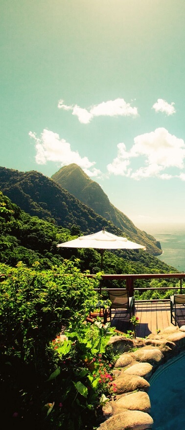 You can get St Lucia citizenship by investing in real estate projects