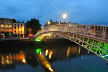 Ireland Dublin Bridge