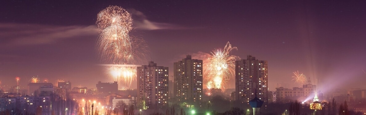 moldova capital at night